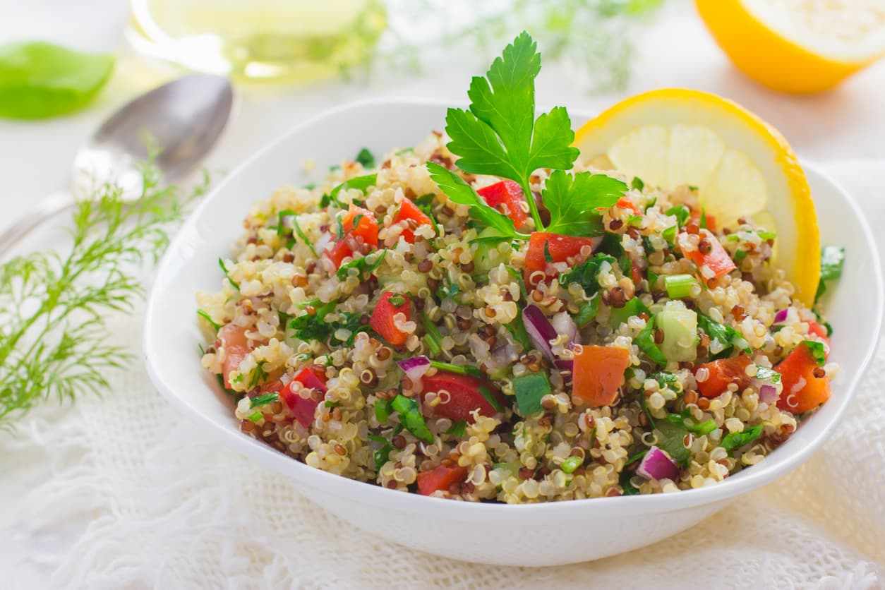 Salada de Quinoa