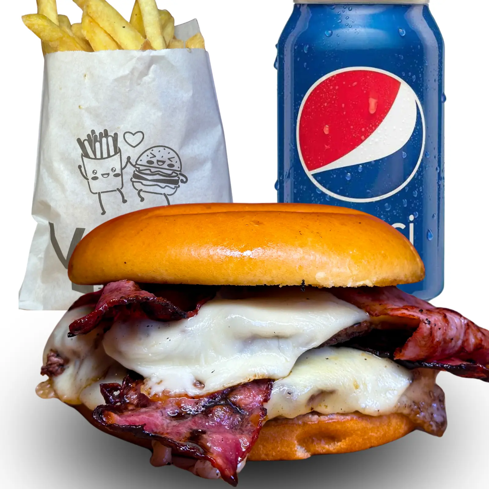 MENU HAMBURGUER DOUBLE BACON