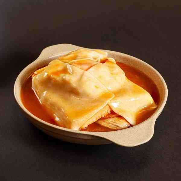 Menu Francesinha Porco
