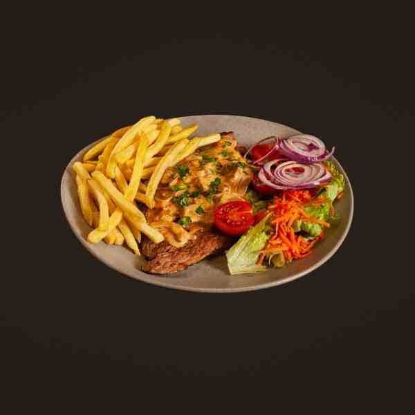 Menu Bife Feletto ao molho Frango