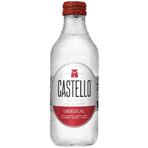 Água Castelo C/Gás 0,25cl