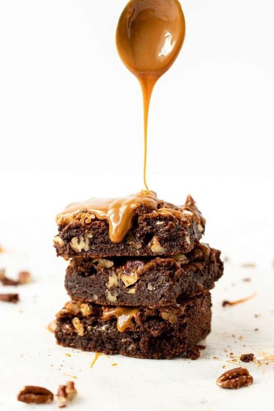 Brownie Manteiga de Amendoim c/ gelado baunilha