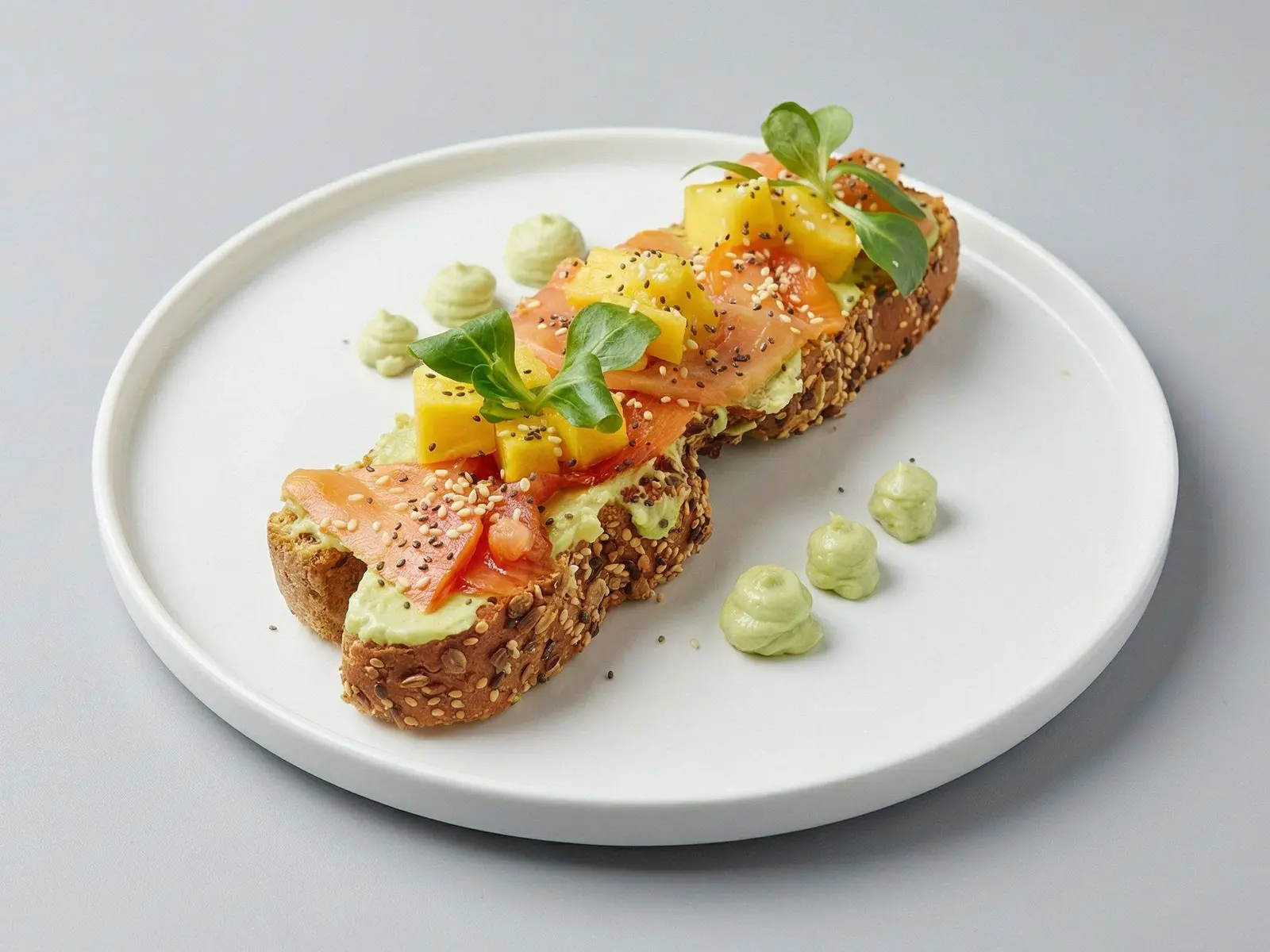 Tosta Salmão Fumado